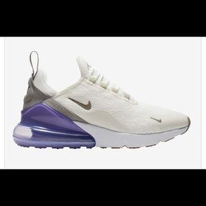 Nike Air Max 270- Purple and Cream